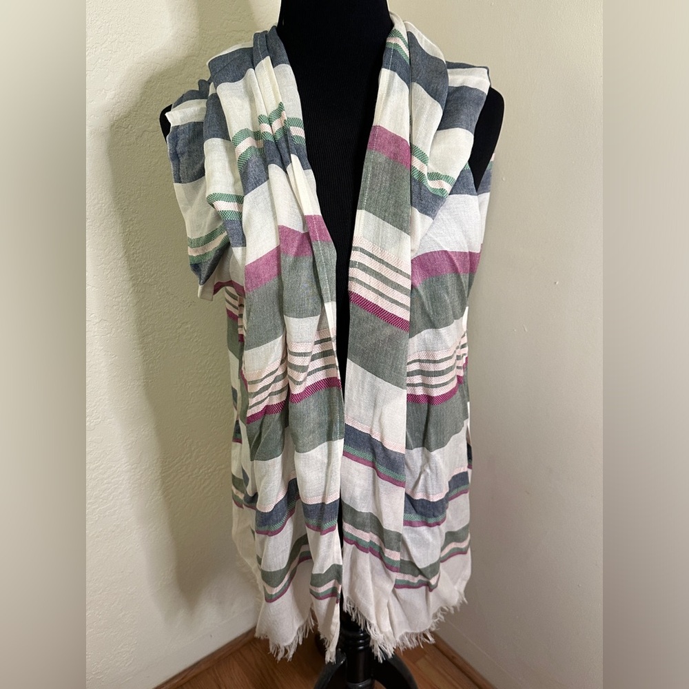 Duluth Women’s Summer Stripe Poncho, One Size